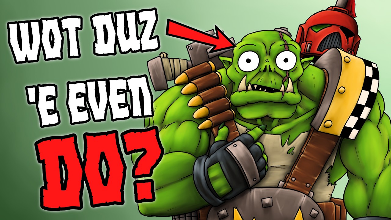 You Have Been Lied To About 40k Orks | Warhammer 40k Lore