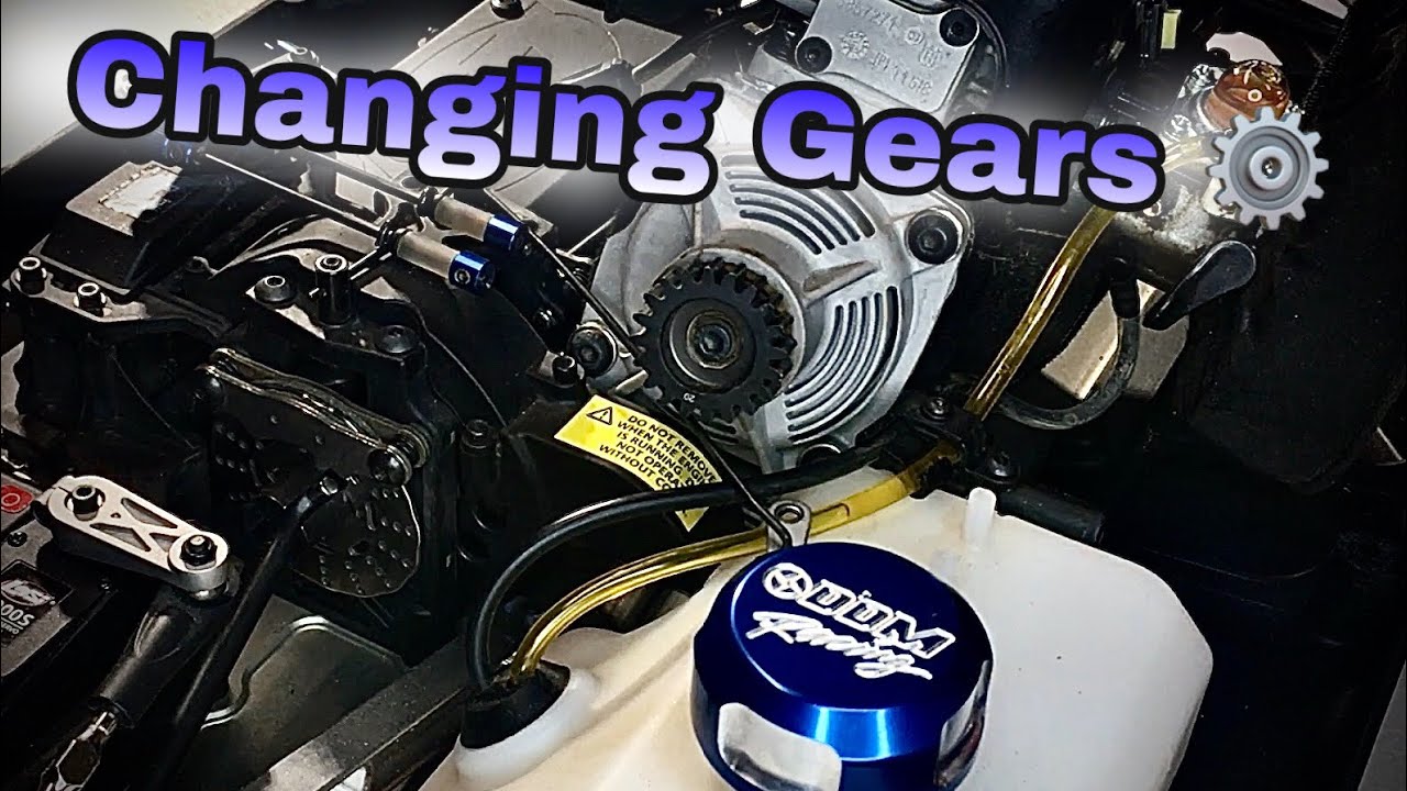 How to install a pinion gear and inserts on a Losi 5ive-T 2.0