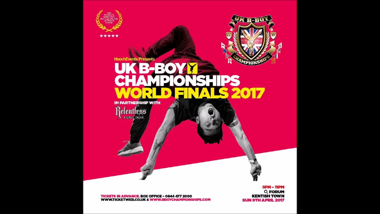 Official UK Bboy Champs 2017 Breaks Mix - DJ KhanFu