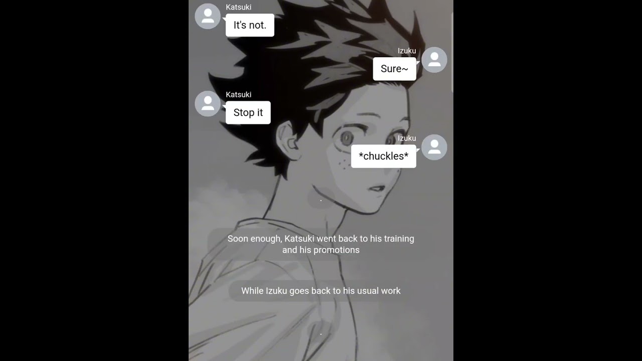 Basketball player Bakugou x Reporter Deku ||BakuDeku|| BNHA/MHA Texting Stories 