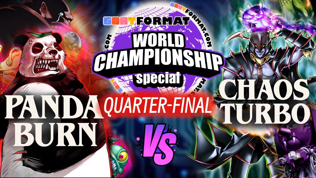 Ch0pP33r (Panda Burn) vs. DAN topdeckteam (Chaos Turbo) | Goat Format Yugioh | Dueling Book | GFWC25