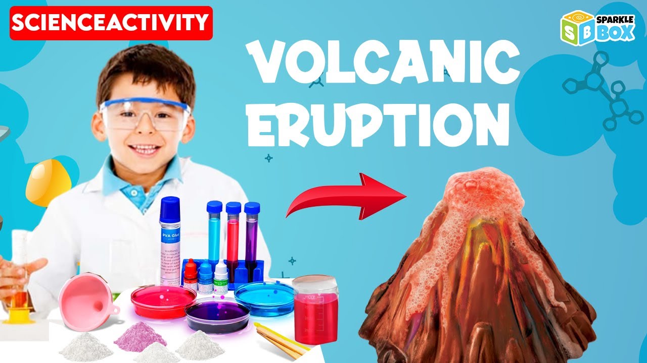 Volcanic Eruption #chemistryactivity #chemistry #sparkleboxkit #scienceactivity #sparklebox