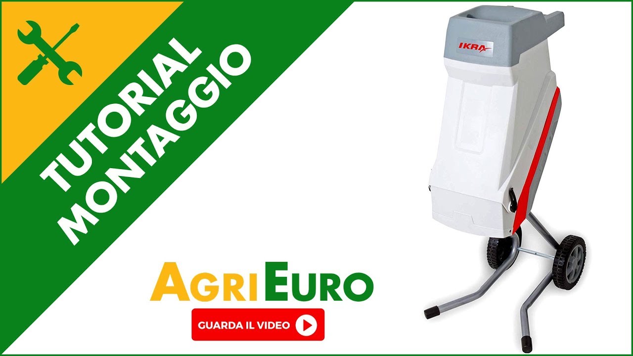 Come montare il biotrituratore  IKRA IMH 2500