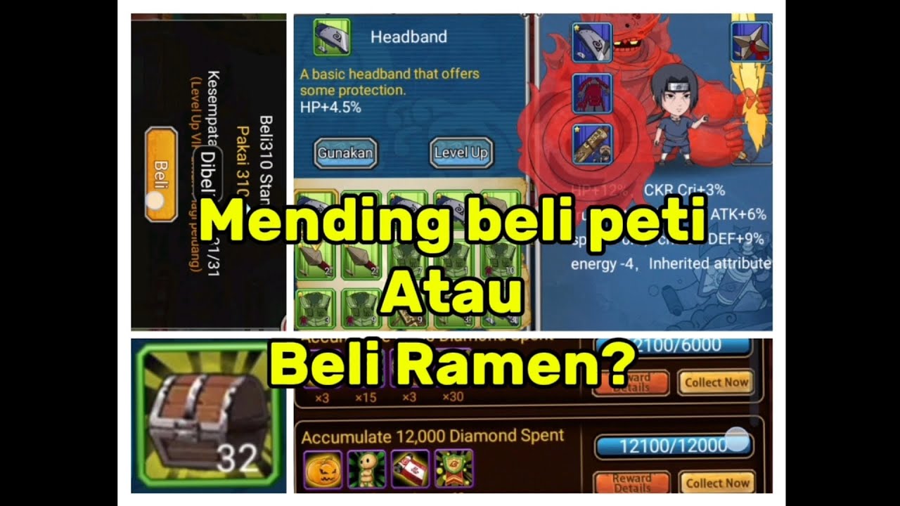 Tips Cepat cari equipment di NINJA Rebirth