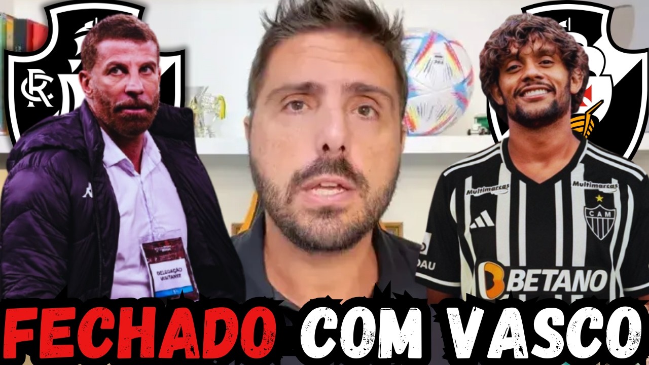 🚨URGENTE🚨FECHADO! VASCO ACERTA CONTRATAÇÃO DE PESO NESSA TERÇA!
