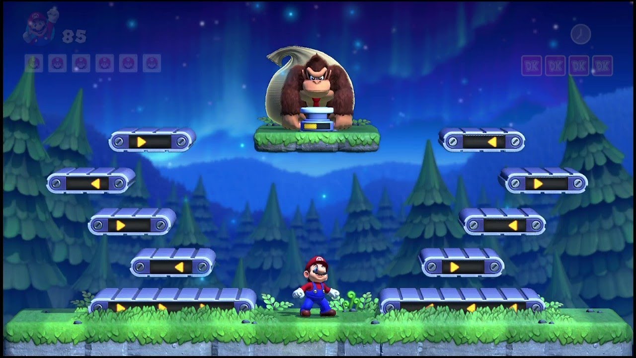 Gaming LP Plays Mario vs Donkey Kong World 7 Mystic Forest on Nintendo Switch