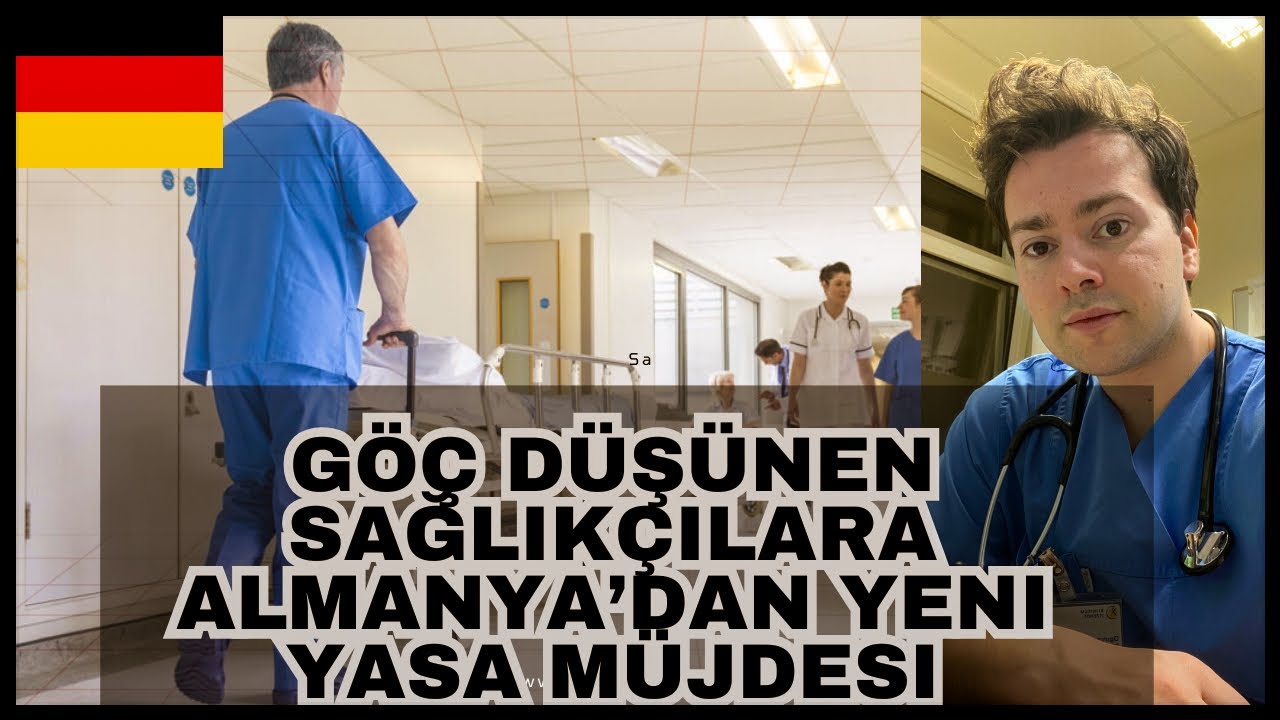 Denklik olmadan Sınırsız Çalışma İzni! Almanya'da Sağlıkta Çalışmak Yeni Yasayla Kolaylaştırılıyor!