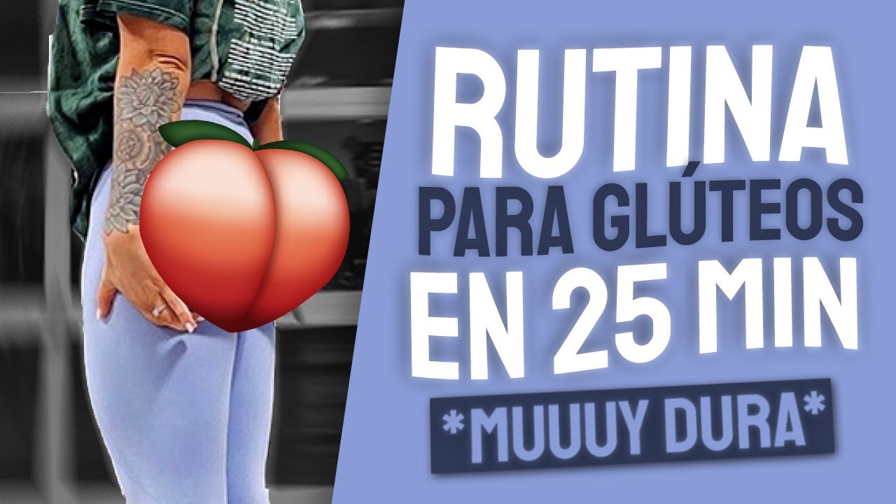 25 Min GLÚTEOS ARDIENDO se pondrán RESPINGONES Y REDONDOS con estos EJERCICIOS para Glúteos rápido