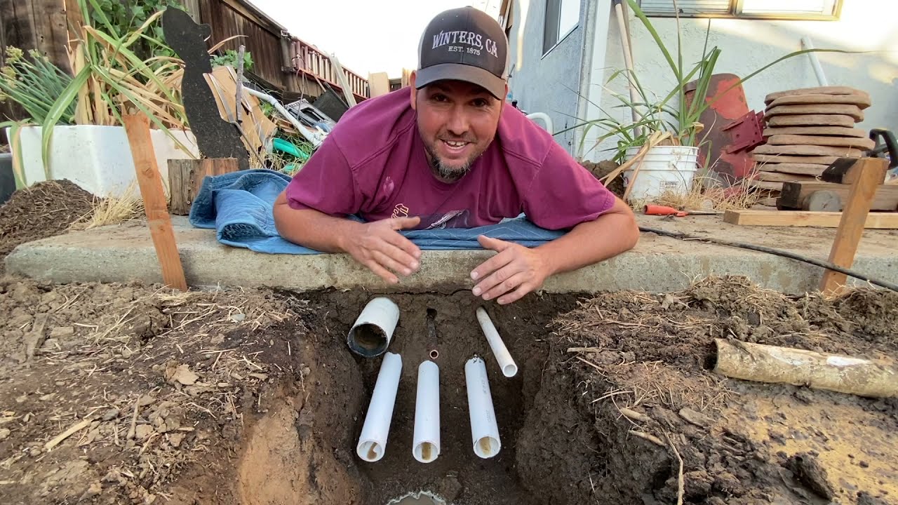 How to Install Irrigation & Drain Pipes Under Walkways or Driveways
