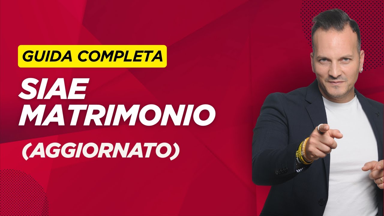 Tutorial SIAE Matrimonio: Come Compilare e Pagare Online in 5 Minuti
