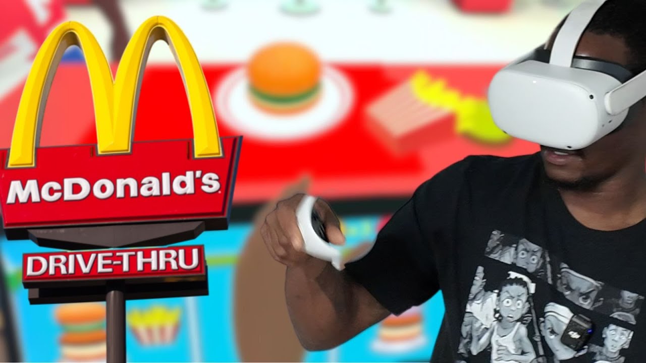 Working at McDonalds In VR