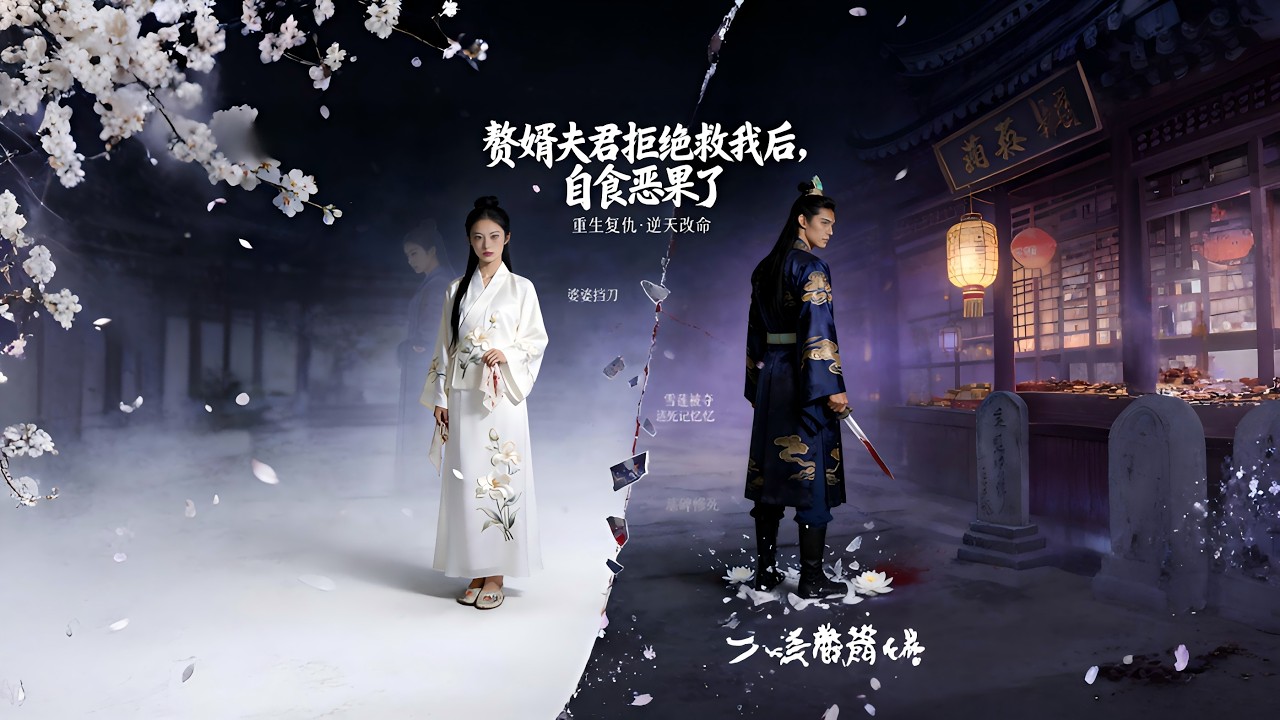 重生當天，我親手撕碎贅婿夫君與青梅的假面具｜從戀愛腦貴女到復仇女王！✨《贅婿夫君拒絕救我後，自食惡果了》#重生復仇漫 #女強反殺 #虐渣爽劇 #古裝漫劇