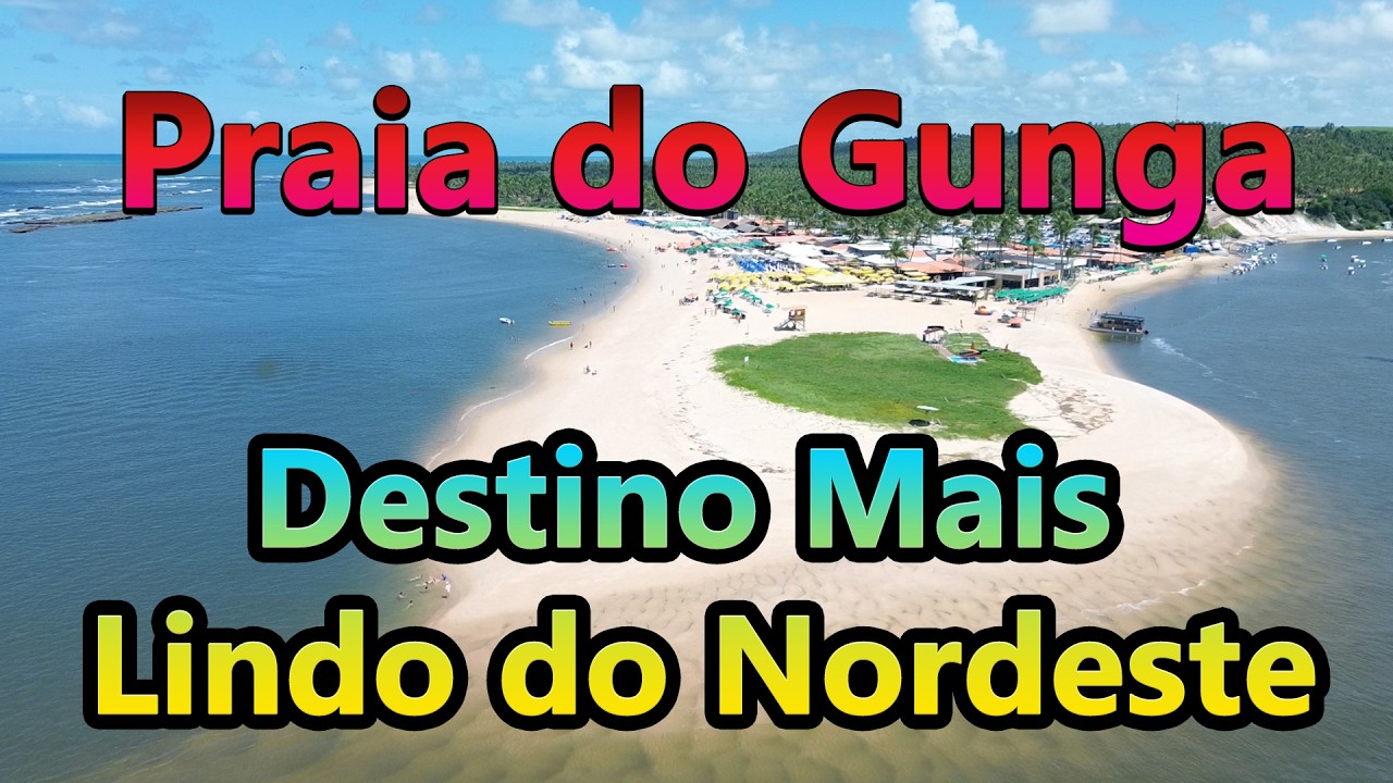 Praia do Gunga Alagoas Brasil | Um dos Destinos Mais Lindos do Nordeste 🏝️