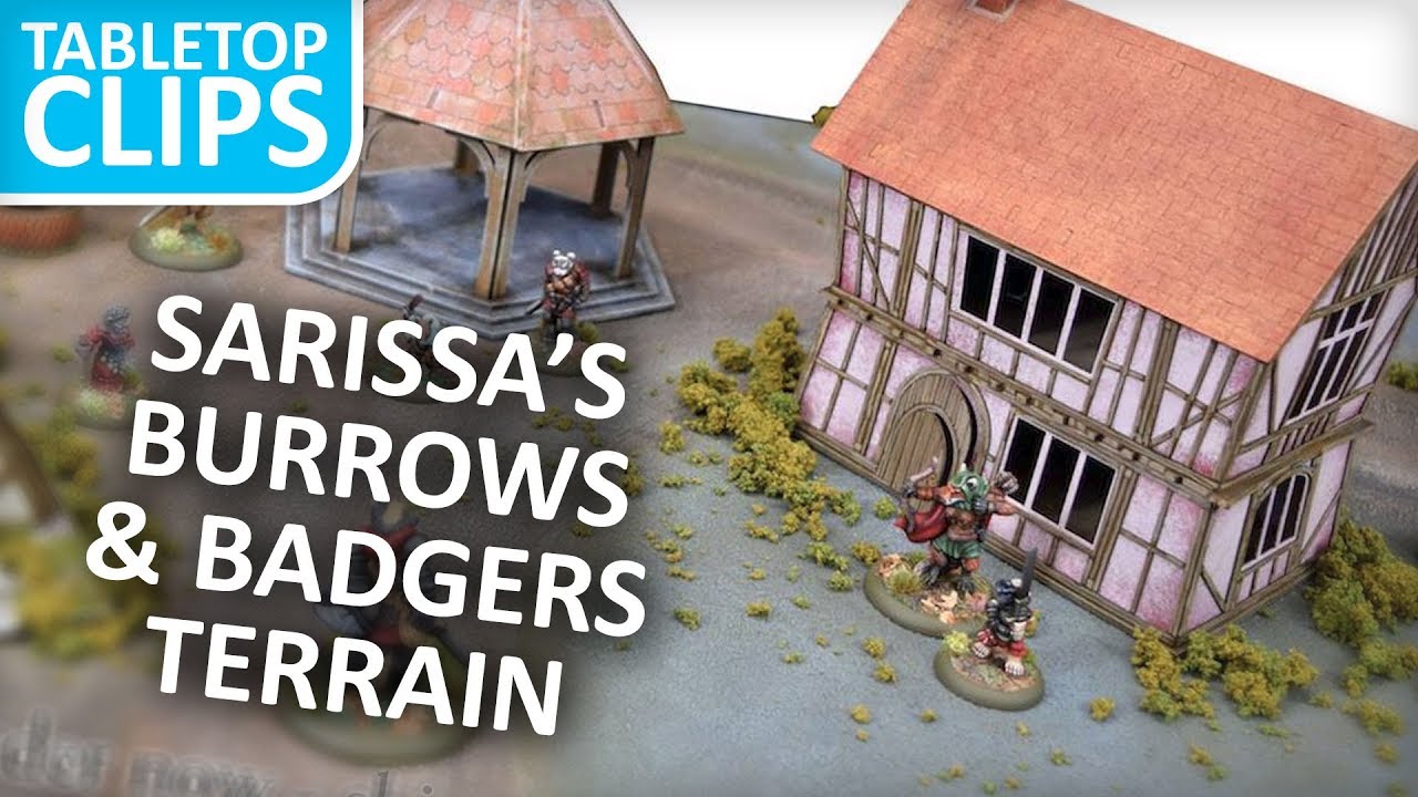 Sarissa's Burrows & Badgers Terrain