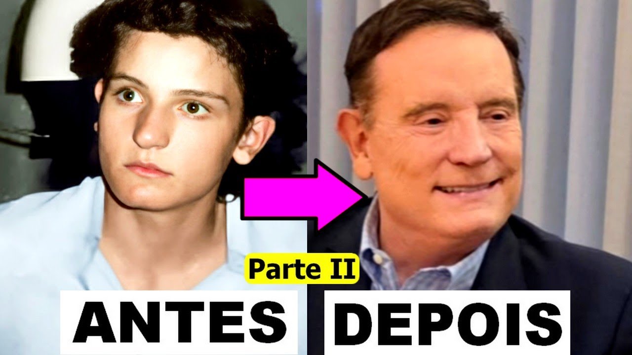 🌟 ANTES E DEPOIS: FIGURAS DO JORNALISMO E ENTRETENIMENTO BRASILEIRO (Parte 2) #2