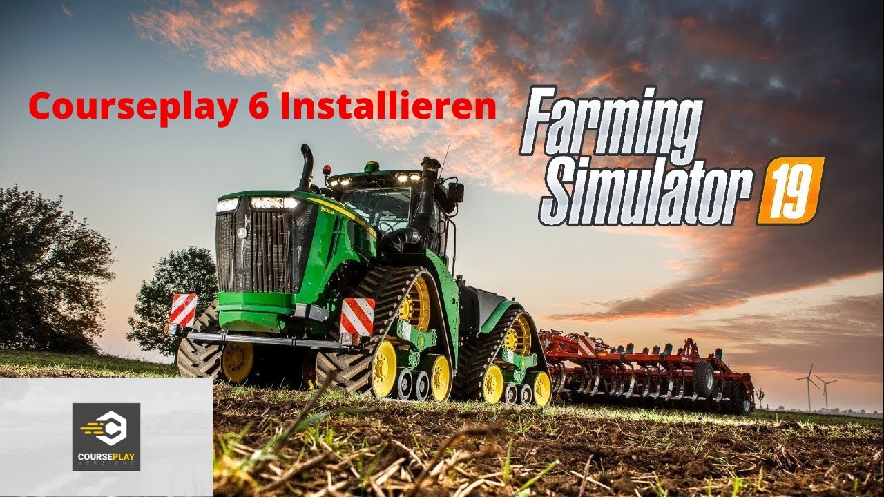 LS19 Courseplay Installieren Tutorial 003 - UHD 4K 60fps