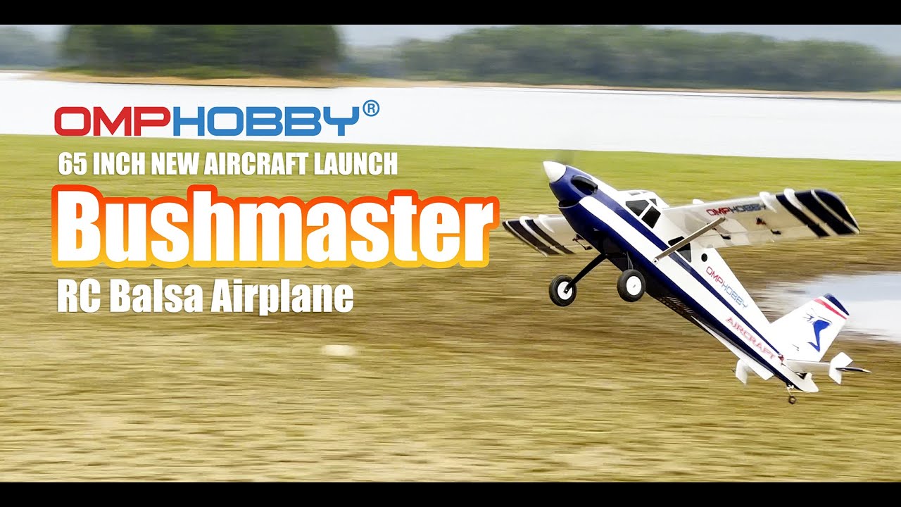 OMPHOBBY 65'' Bushmaster Balsa Airplane