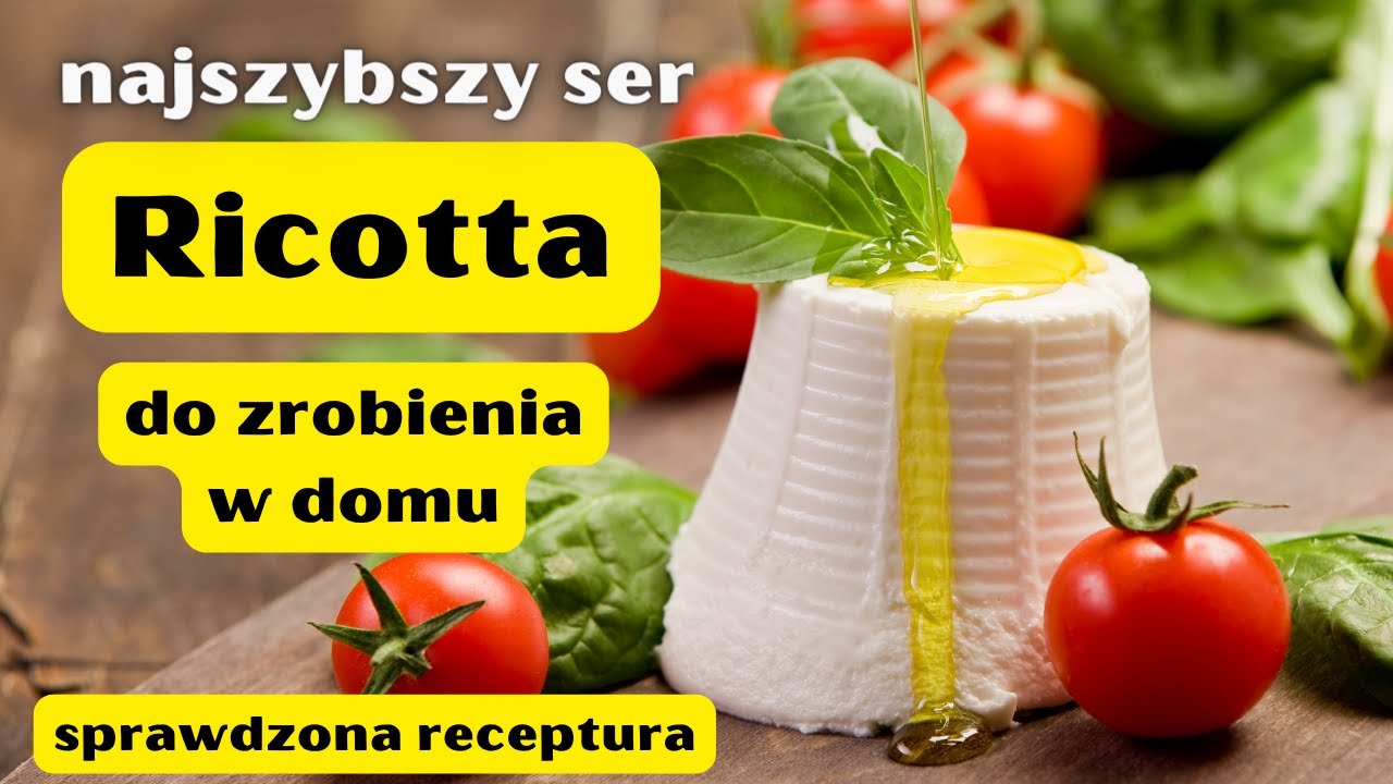 Zrób sam w domu najpopularniejszy włoski ser. Prosty, szybki i sprawdzony przepis. Zostań serowarem!