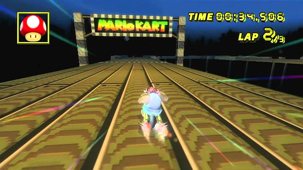 【MKW AR】 SNES Ghost Valley 2 (No-SC) - 00:53.046 - Zτ Shawn