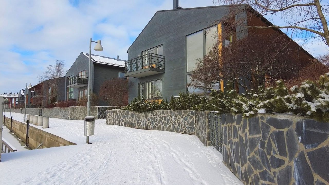 From Herttoniemi to Kulosaari - Walking in Helsinki