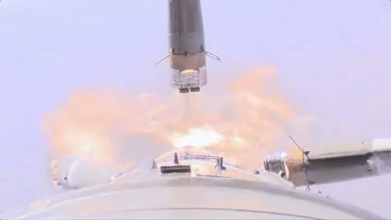 Soyuz MS-10 onboard camera view