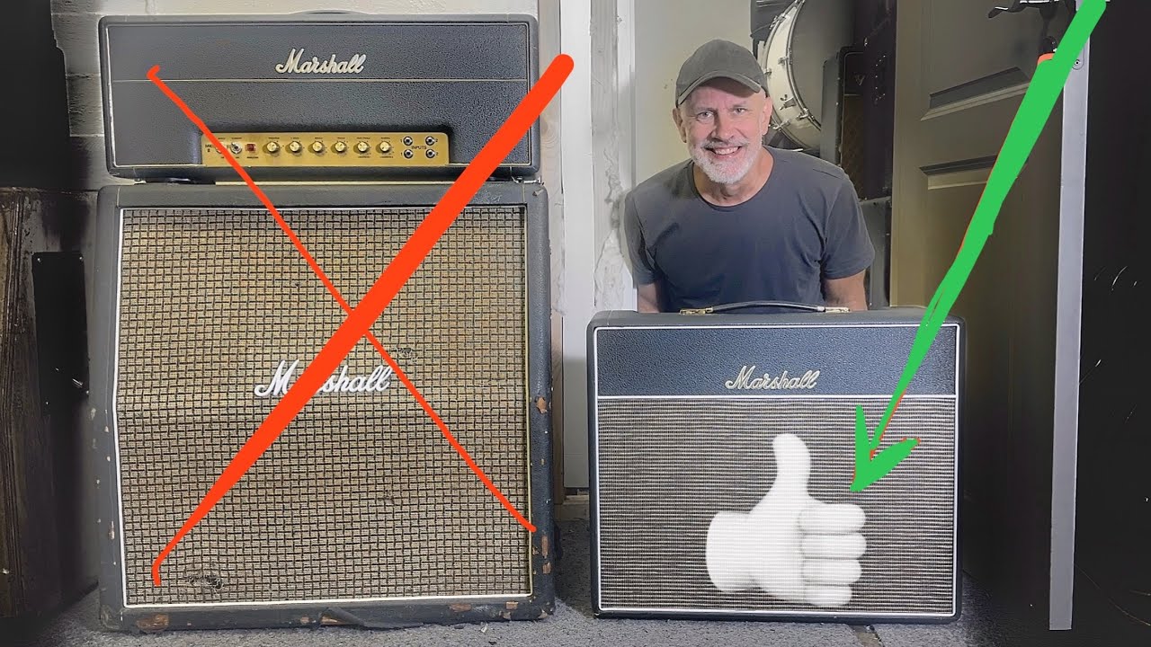You are BETTER OFF with a MARSHALL 1X12 than a 4X12