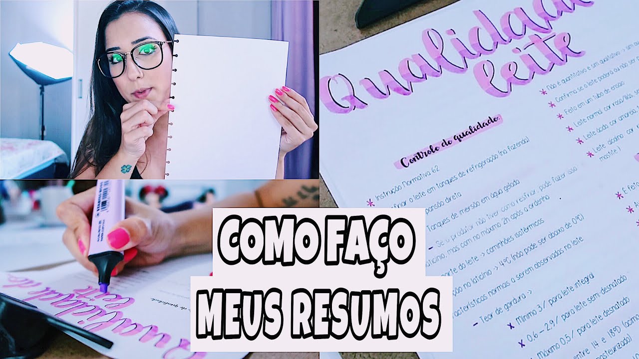 STUDY VLOG | Como eu faço meus resumos + imprimindo eles em casa