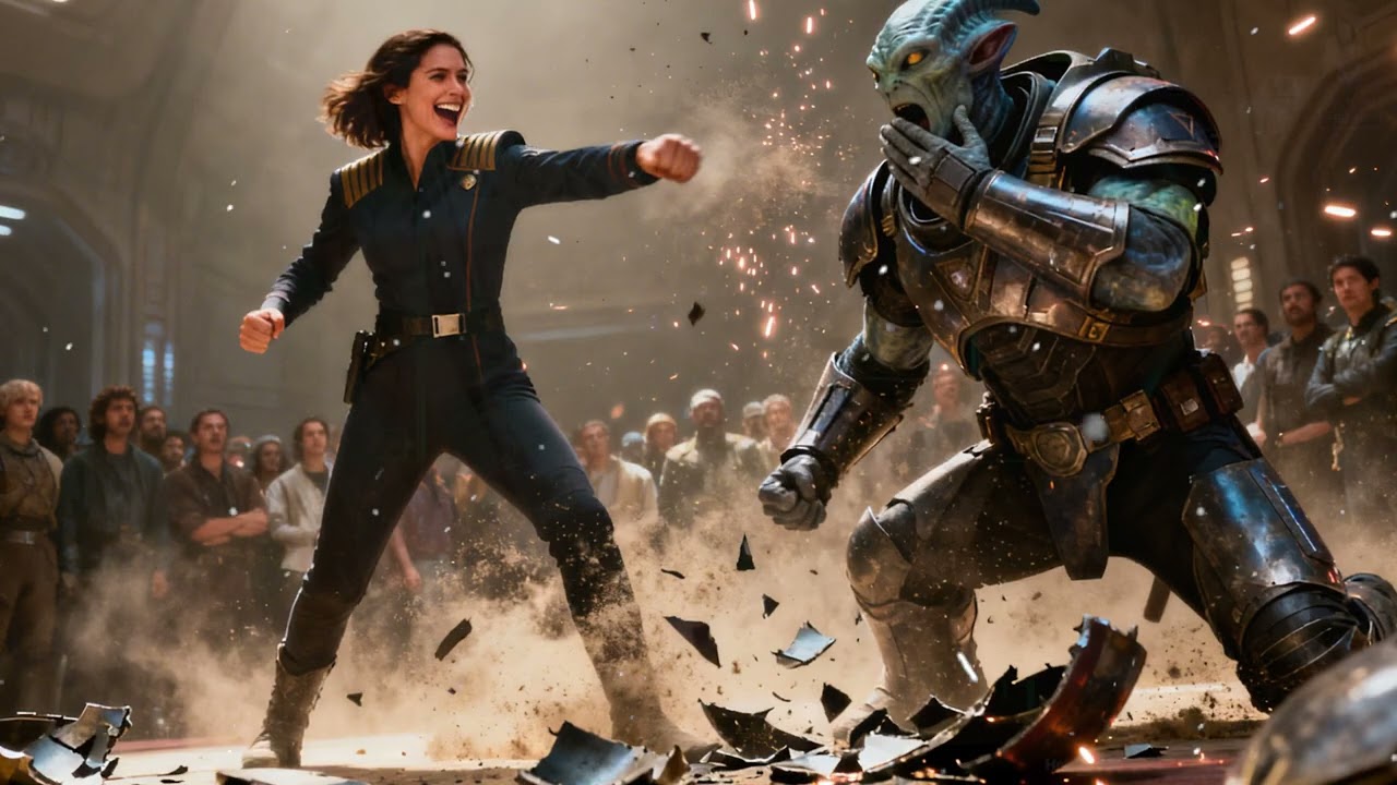 Alien Captain Laughed When He Hit Her | Then Realized He Was Missing Teeth    HFY Sci Fi