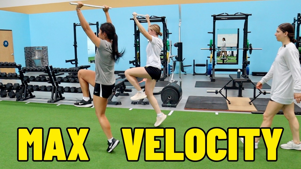Max Velocity Sprint Training For Athletes | Full Session With Coaching Cues