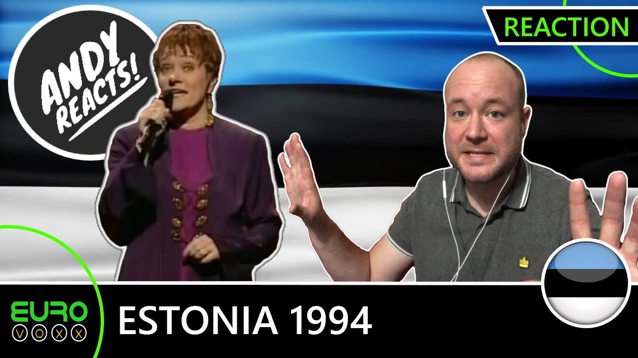 ANDY REACTS! Estonia Eurovision 1994 (Silvi Vrait) REACTION!