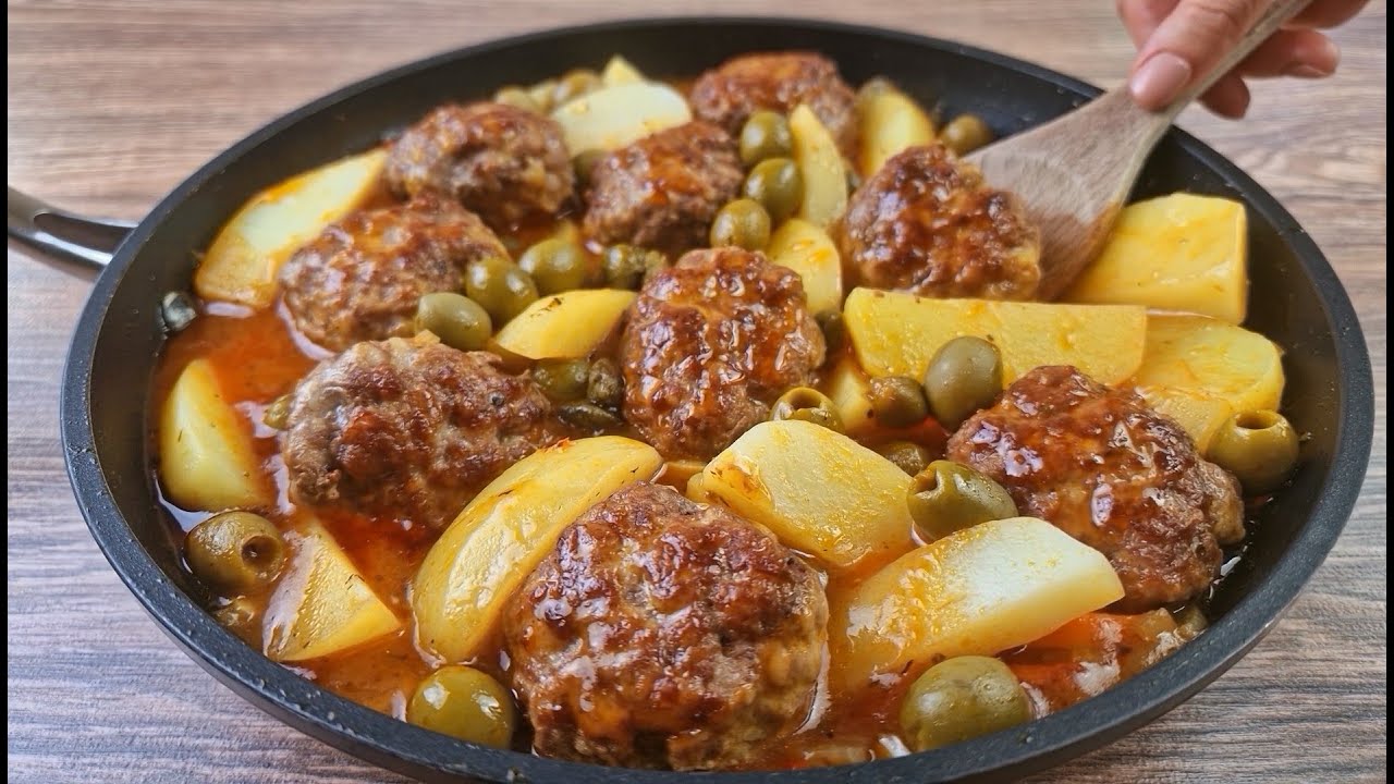 Рецепт с фаршем удивит всех! Просто вкусно и сытно!