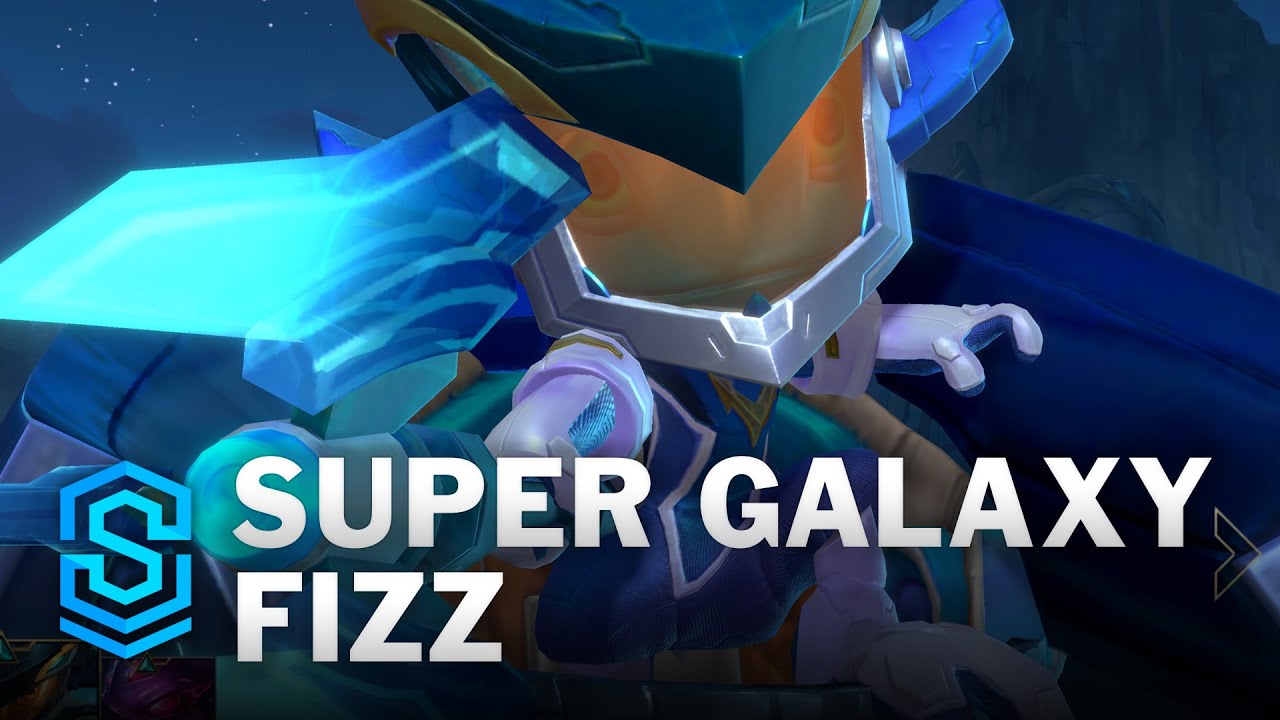 Super Galaxy Fizz Wild Rift Skin Spotlight