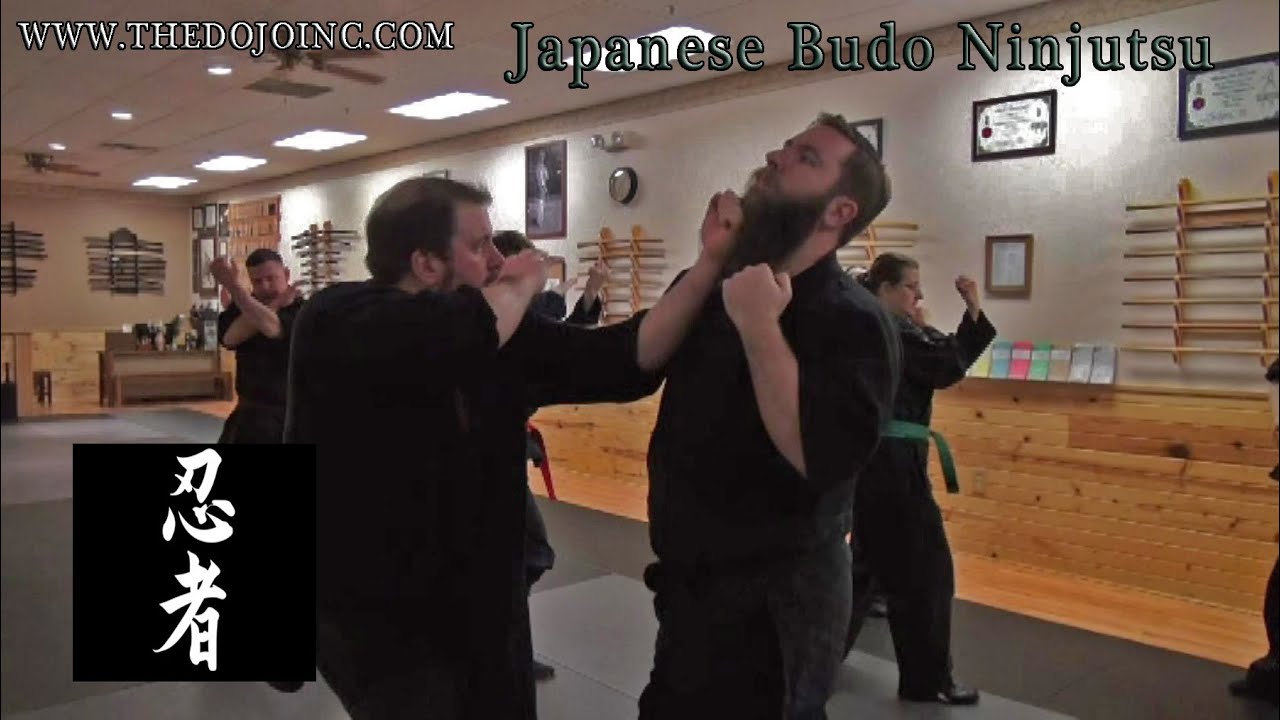 A few punching combination defenses using Ninjutsu movements and strikes.