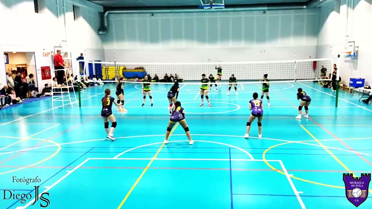 Partido Juvenil Femenino - CD Segovoley VS CV Muralla de Ávila