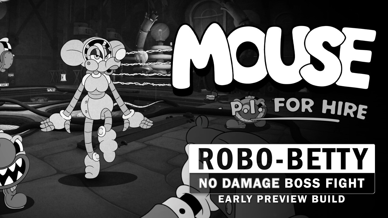 MOUSE: P.I. for Hire - Геймплей боев с боссами (без получения урона) [Ранняя предварительная сборка]