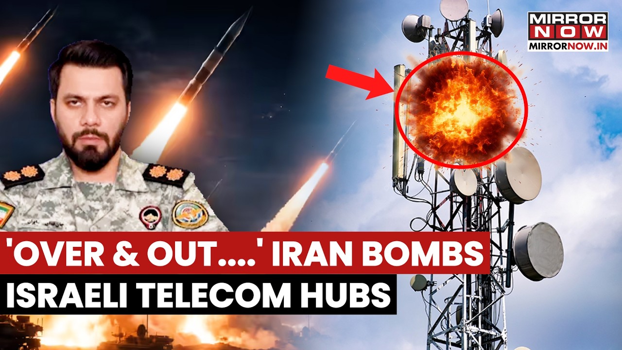 IRGC Bombs Israel Telecom Hubs In Missile Wave 88, Threatens To Target US Tech Firms If...
