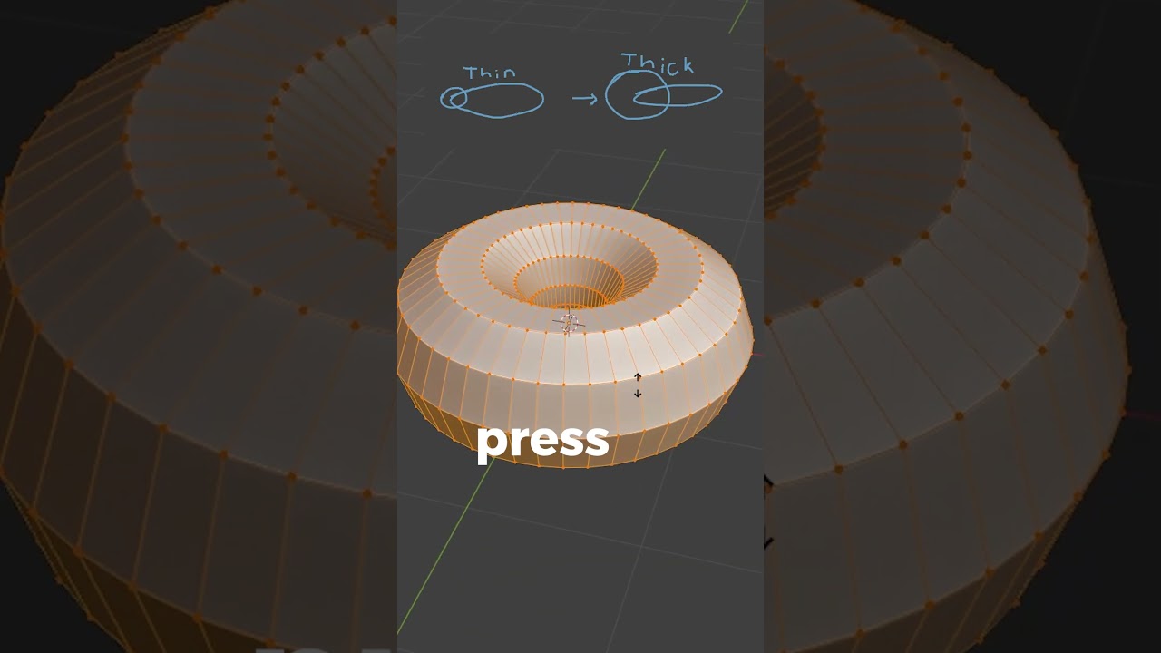 Мгновенно улучшите масштабирование, сделав это :) #blender #blender3d #3dart