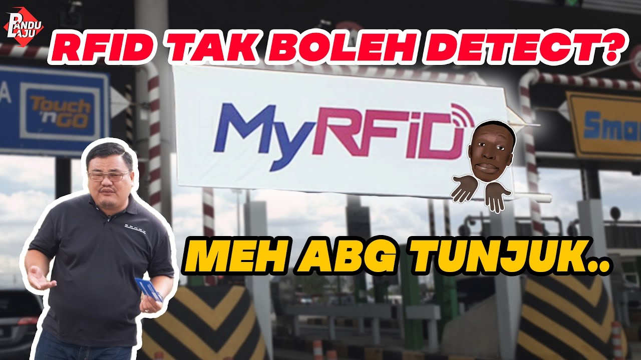 Cara Betul Pasang RFID, Barulah Tak Sangkut Dekat Tol !!