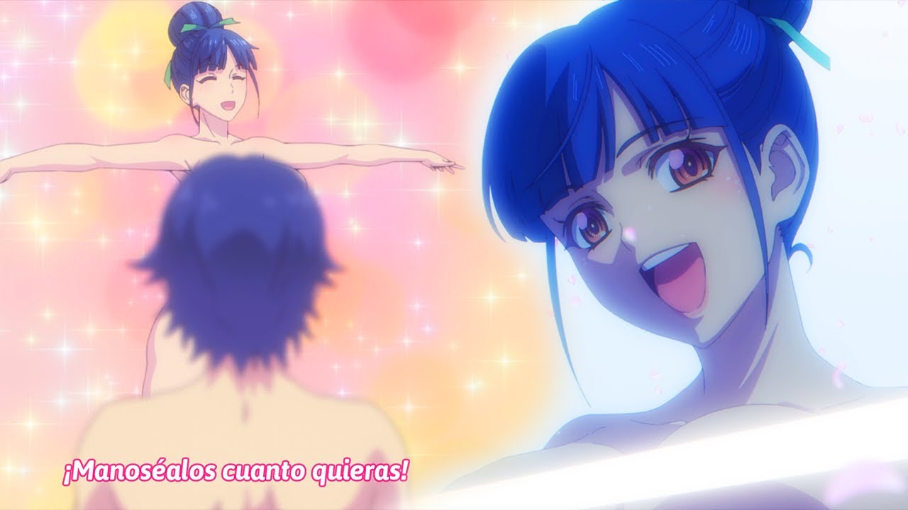 Cuando tu WAIFU te deja SABOREAR sus MELONES como agradecimiento | Megami no Café Terrace S2