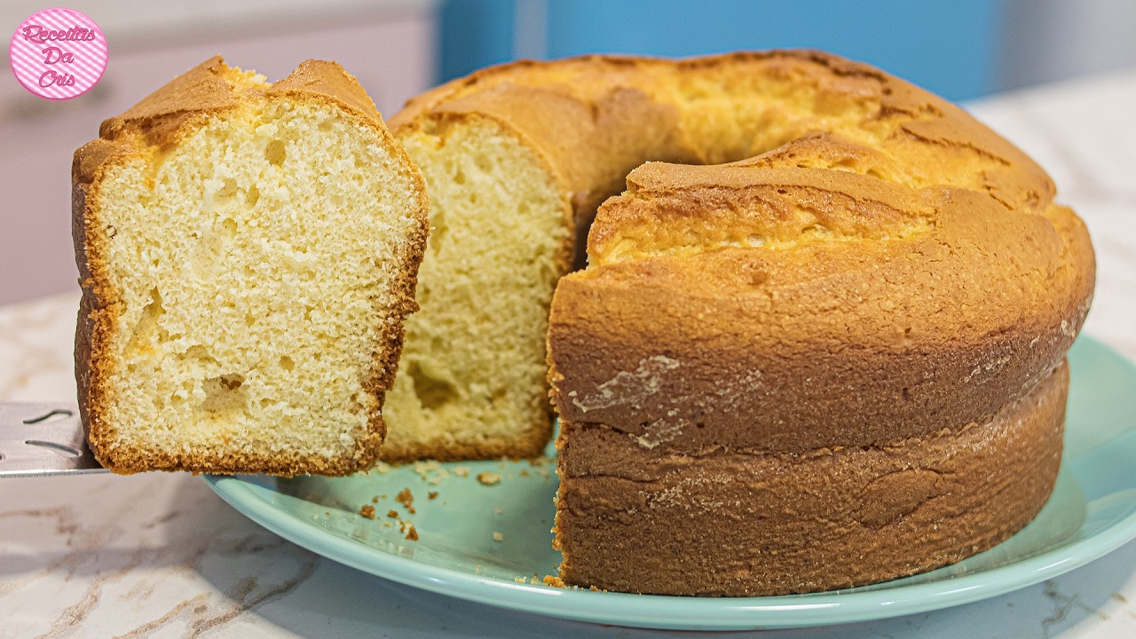 PRA FAZER HOJE MESMO DELICIOSO BOLO SIMPLES DE LIQUIDIFICADOR - FOFINHO  ECON&Ocirc;MICO, F&Aacute;CIL E R&Aacute;PIDO