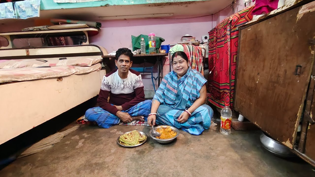 মটর সুতির পরথা আর আলু ডুম #cooking #video #recipe 