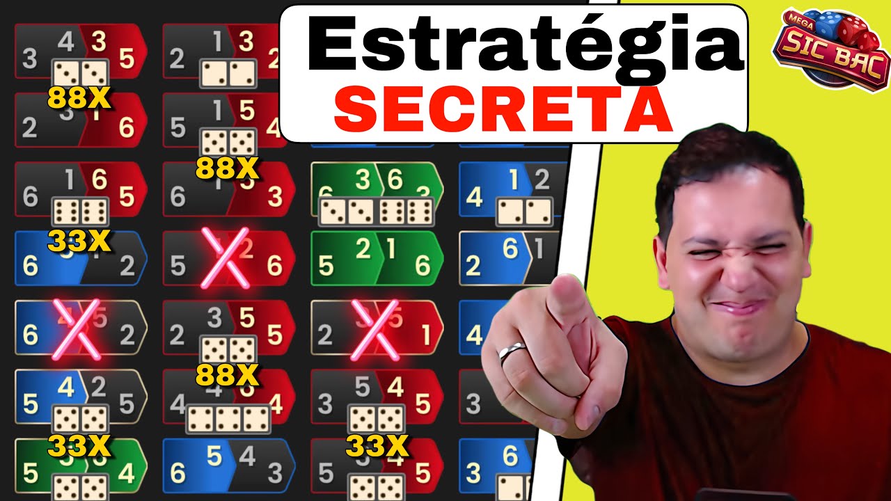 REVELEI A ESTRAT&Eacute;GIA SECRETA DOS PARES E IMPARES NO MEGA SIC BAC