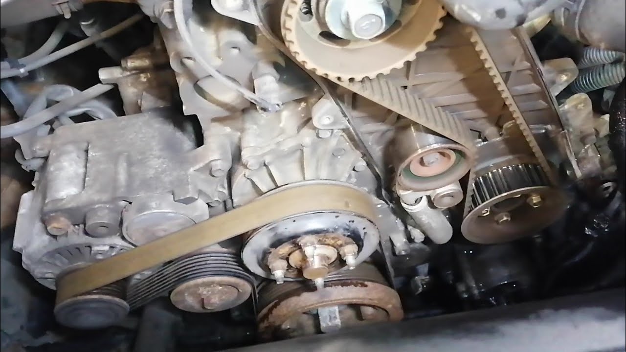 Toyota Hiace 2002 Timing Belt Replacement 2KD-FTV