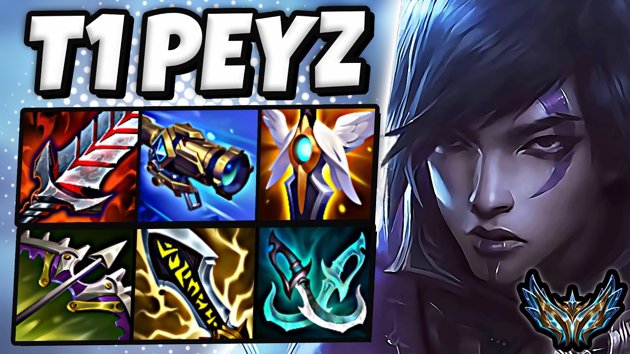 T1 Peyz Aphelios vs Caitlyn [ ADC ] Korea Challenger 2409 LP | Patch 26.13
