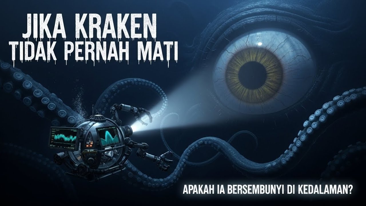 BAGAIMANA JIKA KRAKEN TIDAK PERNAH PUNAH DAN MASIH HIDUP DI LAUT DALAM?