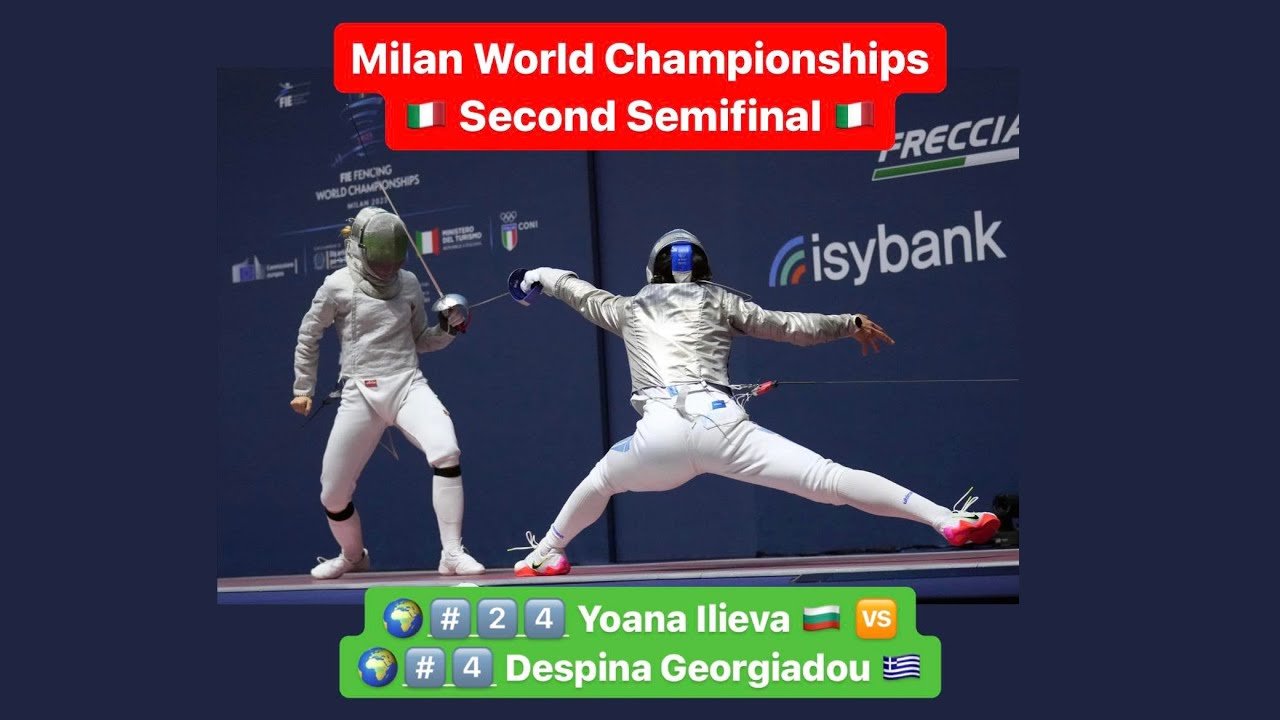 World Championships 2023 SWS - L4 - Yoana Ilieva BUL v Despina Georgiadou GRE