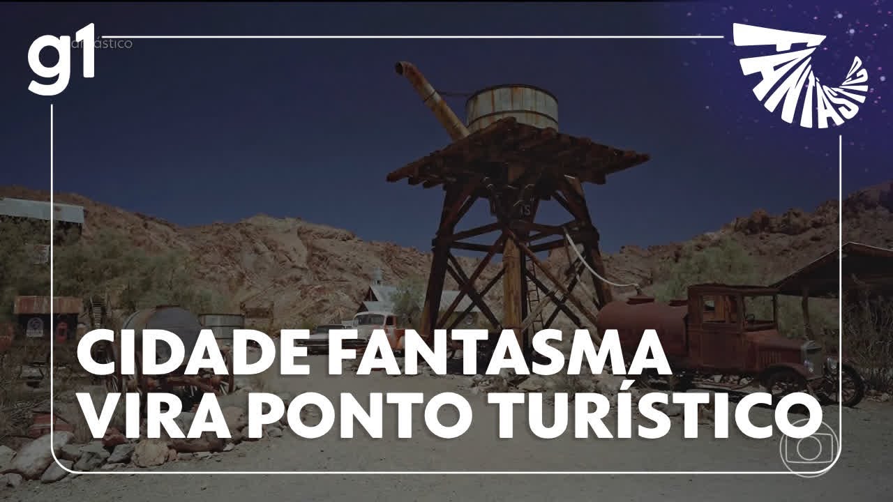 Fantástico: Cidade fantasma vira ponto turístico nos EUA