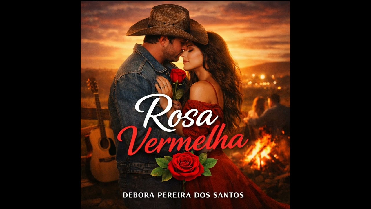 🌹 Tem amores que chegam de mansinho e viram eternidade…Minha Rosa Vermelha é você. ❤️🎶