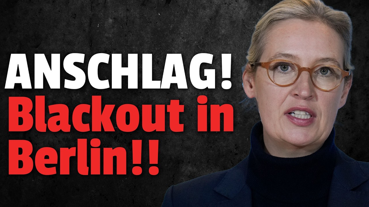 💥ANSCHLAG in Berlin: 50.000 Haushalte ohne STROM!!