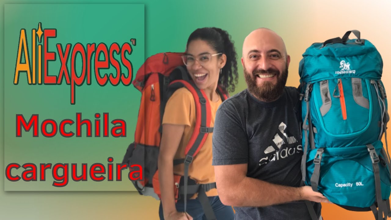 MOCHILA JINSHIWO [ALIEXPRESS 80 LITROS]